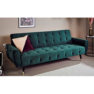 nia velvet sofa